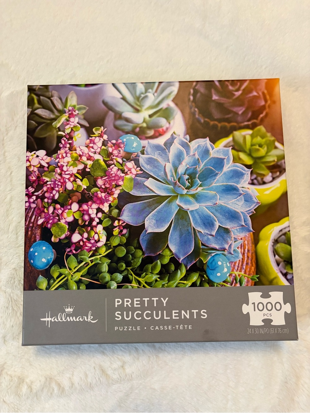 Hallmark Succulents Puzzle - 1000 piece
